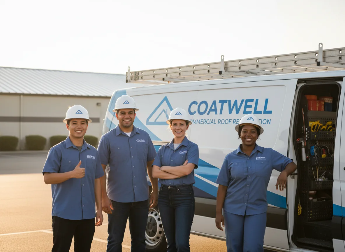 Commercial roof coating company in Elmwood, NE